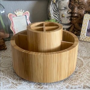 Bamboo Vanity Container